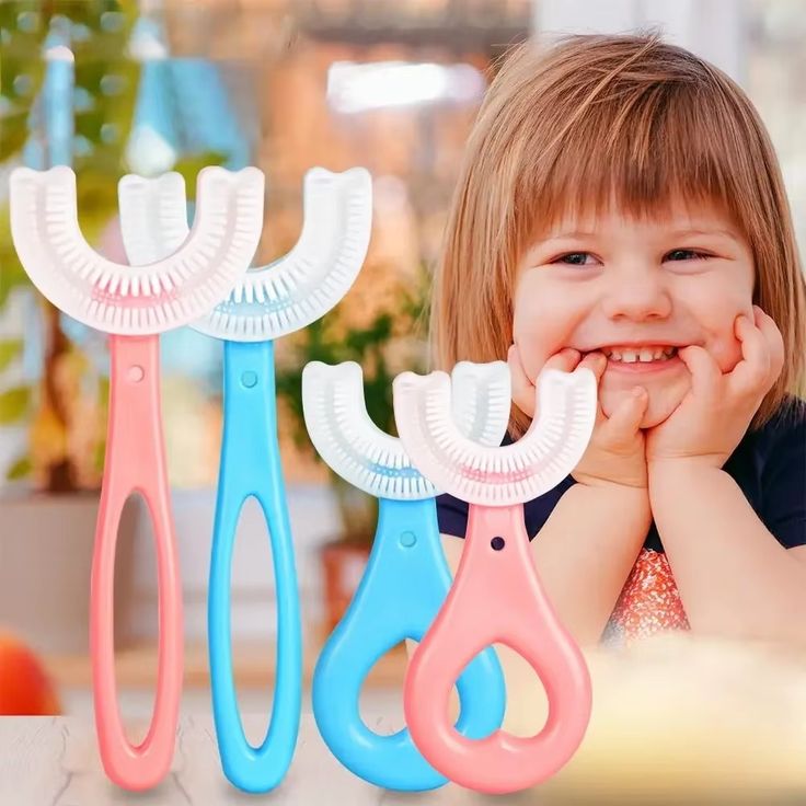 🎁U-shaped Children's Toothbrush