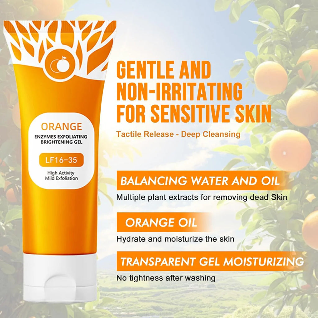 Orange Exfoliating Gel for Face & Body