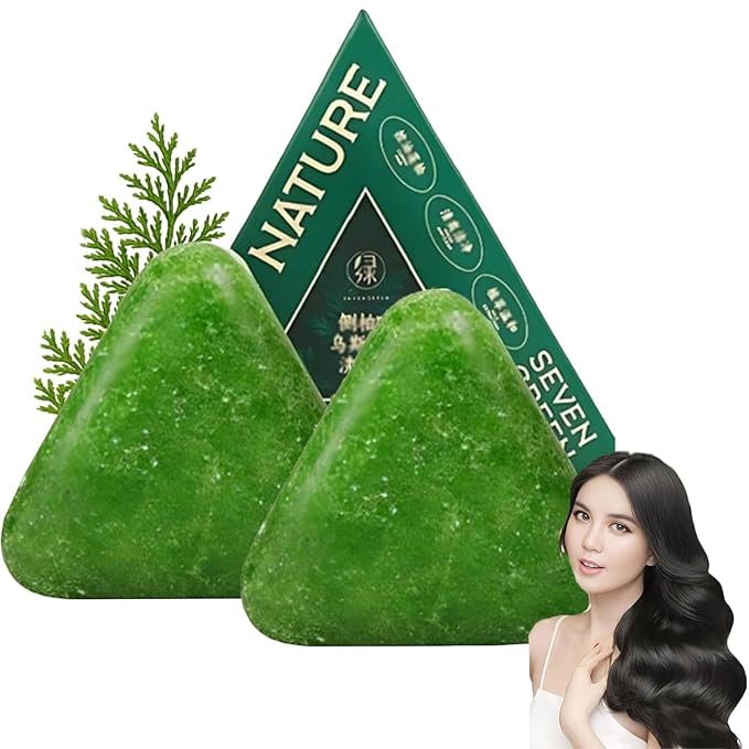 Nature Herbal Triangle Green Soap