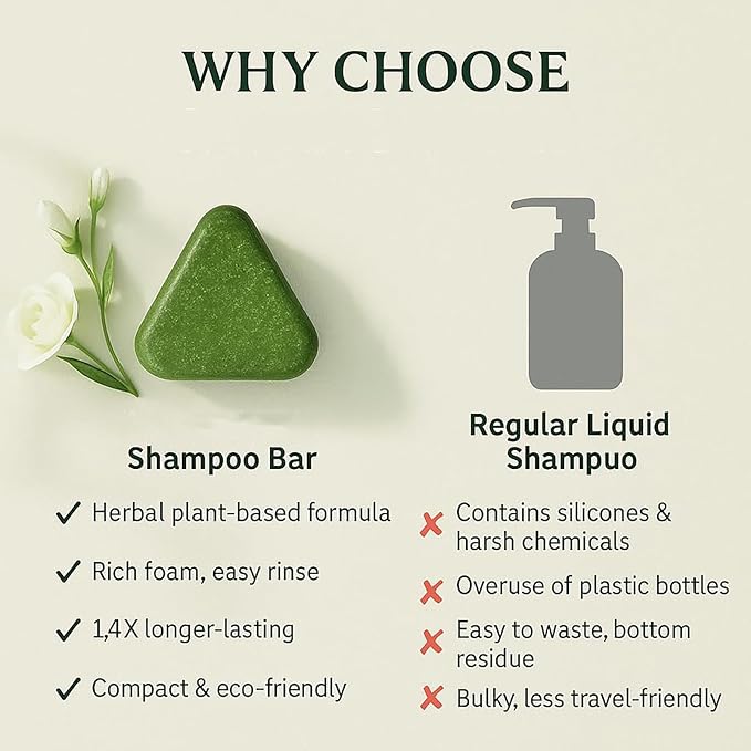 Nature Herbal Triangle Green Soap