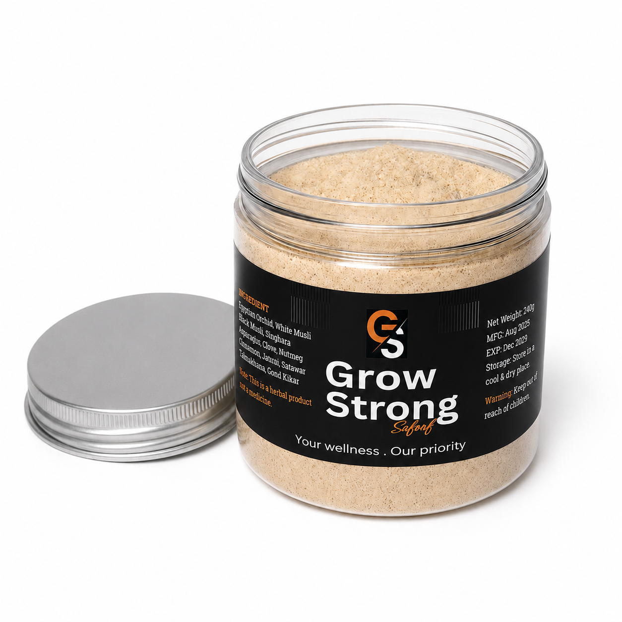 Grow Strong | Your Physical Power 240gm